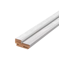 Дверная коробка телескопическая Легда 2070x70x32 мм ламинация Hardflex цвет светло-серый (комплект 2.5 шт.)