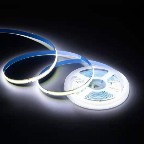 Светодиодная лента Apeyron LED COB 24В 10 мм 5м 14 Вт/м 60диод/м 1200 лм/м 6500 К холодный белый свет