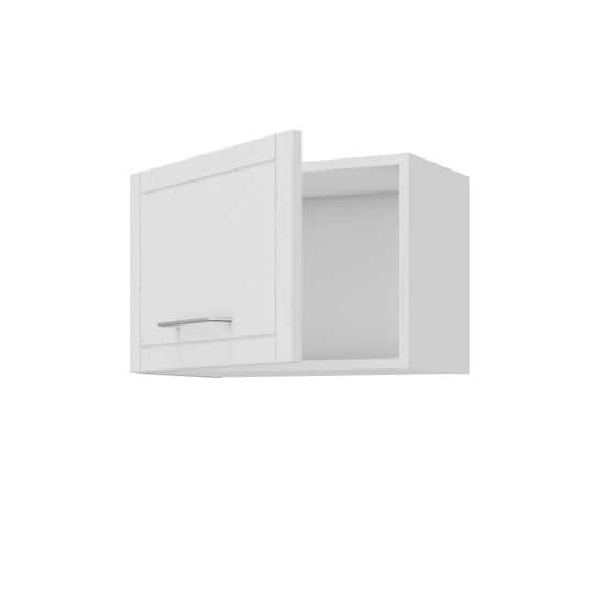 Кухонный шкаф навесной над вытяжкой Агидель Delinia 50x33.8x29 см МДФ цвет белый