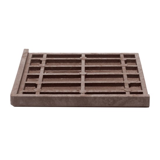 Ступень угловая Берлин 340х340х23 мм шоколад полимерпесчаная WeEco