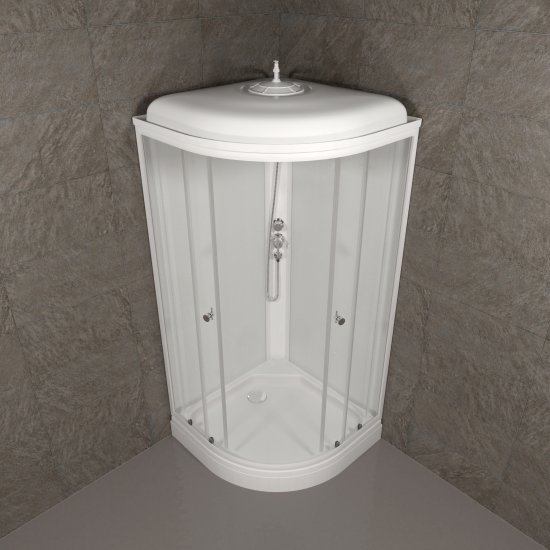 Душевая кабина Triton Кристал низкий поддон 80x80 см
