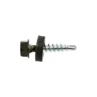 Кровельный саморез КРЕП-КОМП 4,8x19 RAL8019, серо-коричневый Kn KENNER (4500шт)