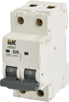 Автоматический выключатель IEK Armat M06N 2P C25 А 6 кА