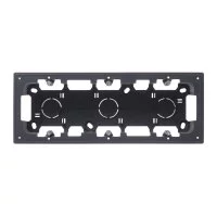 Коробка монтажная Simon 24 Harmonie трехместная накладная графит (2400753-038)