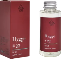Наполнитель для ароматического диффузора Arida Home Hygge 22 Персик/пион 100 мл