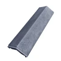 Парапет ППК 0.5 кирпича полимер-песчаный композит 50x13x1.5 см графит