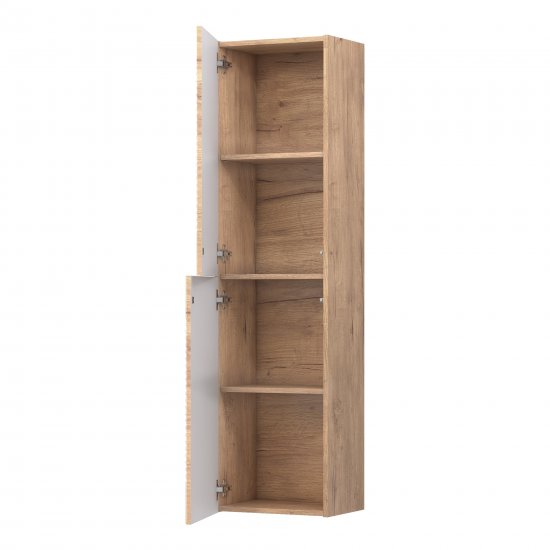 Пенал для ванной Vigo Eva подвесной 40x151 см цвет дуб золотой