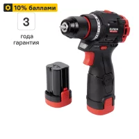 Дрель-шуруповерт аккумуляторная бесщеточная Elitech HD CD 16L2, 16 В Li-ion 2x2 Ач