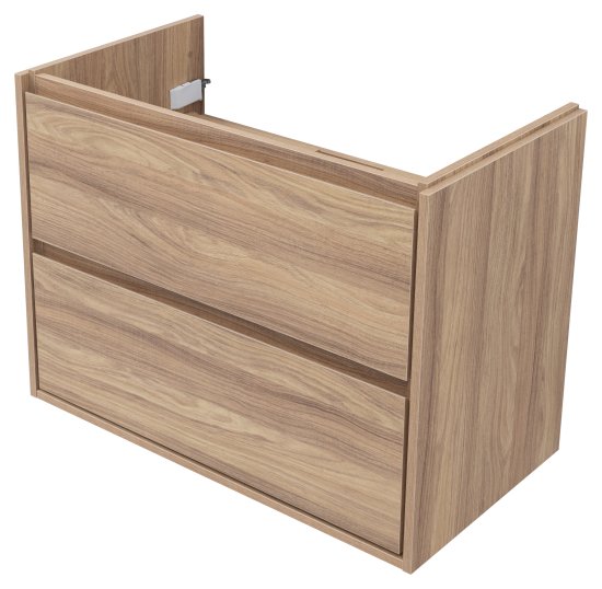 Тумба под раковину Мокка 2.0 KONSENSA подвесная 84.6 см цвет ячменный дуб