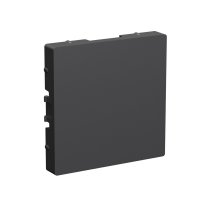 Заглушка Systeme Electric AtlasDesign встраиваемая базальт (ATN001409)