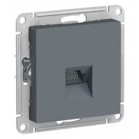 Розетка компьютерная Systeme Electric AtlasDesign встраиваемая грифель RJ45 (ATN000783)