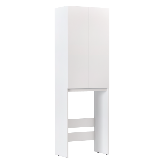 Шкаф для стиральной машины Терни KONSENSA 64x200 см цвет белый
