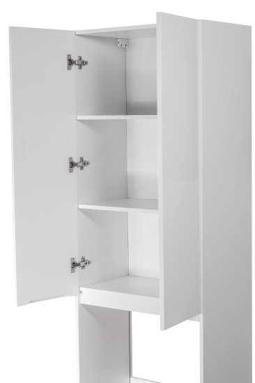 Шкаф для стиральной машины Терни KONSENSA 64x200 см цвет белый