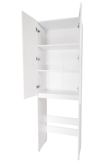 Шкаф для стиральной машины Терни KONSENSA 64x200 см цвет белый