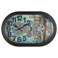 Часы настенные Dream River металл цвет разноцветный бесшумные 35.8x54 см