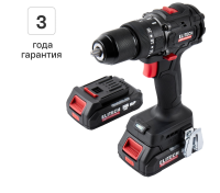 Дрель-шуруповерт аккумуляторная ударная бесщеточная Elitech HD CD20ISL2 E2201.041.01, 20 В Li-ion 2x2 Ач