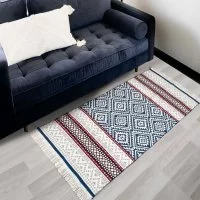 Ковер Maya 80x150 см хлопок 1357 цвет синий