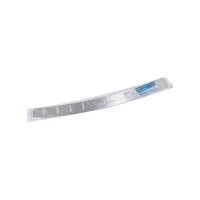 Накладка бампера Dollex SKODA Octavia III / A7 2013-2017, дизайн Excellent, серебро-хром
