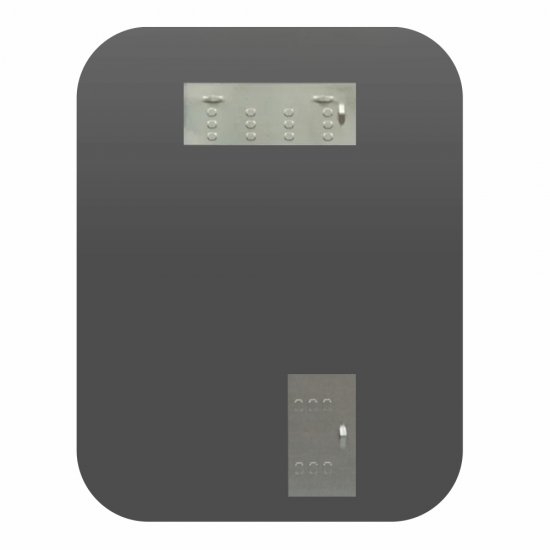 Зеркало прямоугольное 53,5х68 см Continent Piko (В243)