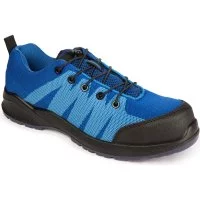 Кроссовки СОЮЗСПЕЦОДЕЖДА Professional (Профессионал) с металлическим подноском Neon blue, 43