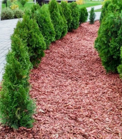 Кора сибирской лиственницы фракция 1-5 см 60 л