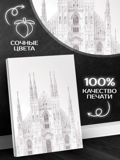 Картина Красота милана 40x50 см