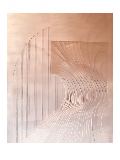 Картина Пастельная графика 40x50 см 2 шт.