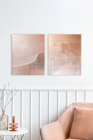 Картина Пастельная графика 40x50 см 2 шт.