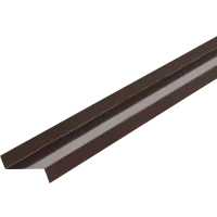 Отлив оцинкованный 55x2000 мм коричневый