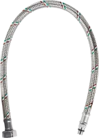 Гибкая подводка для смесителя UNI-FITT М10x15 1/2 40 см со штуцером