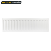 Радиатор панельный Neolaser Compact 22 300x1000 боковое подключение сталь белый
