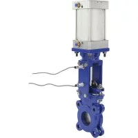 Шиберная задвижка DN.ru WCB-SS304-EPDM-2W-DA