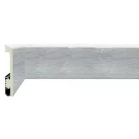 Плинтус экополимер Winart Pro Quadro 80х16х2000 мм дуб венеция с монтажной планкой (90.80.001.015)