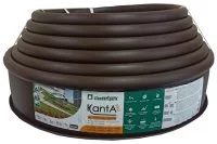 Бордюр садовый Kanta Pro 10x0.15 м коричневый полиэтилен
