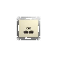 Розетка Systeme Electric Glossa