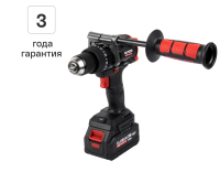 Дрель-шуруповерт аккумуляторная ударная бесщеточная Elitech HD CD20BL2, 20 В Li-ion 4 Ач
