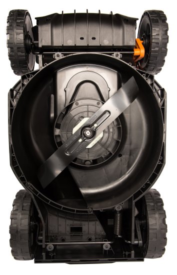 Газонокосилка аккумуляторная Worx WP770E 40 В 34 см 2x2.5 Ач АКБ и ЗУ входит в комплект