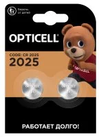Батарейка Opticell Specialty литиевая CR2025 2 шт.