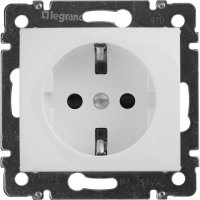 Одноместная розетка Legrand DIY Valena