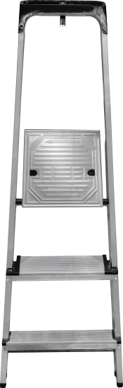 Стремянка алюминиевая Standers 3 ступени, максимальная нагрузка 150 кг
