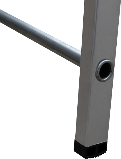 Стремянка алюминиевая Standers 3 ступени, максимальная нагрузка 150 кг