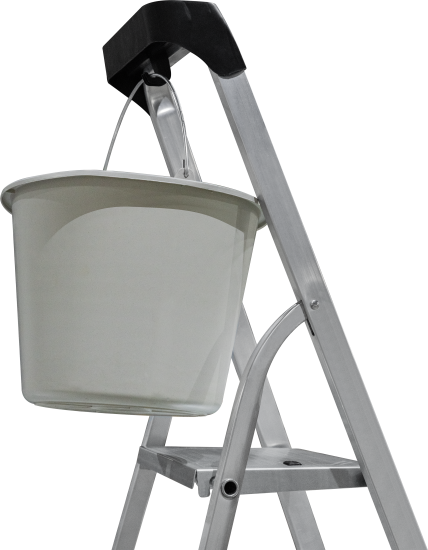 Стремянка алюминиевая Standers 6 ступеней, максимальная нагрузка 150 кг