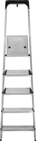 Стремянка алюминиевая Standers 5 ступеней, максимальная нагрузка 150 кг
