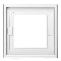 Рамка Systeme Electric ArtGallery одноместная алюминий (GAL440301)