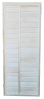 Дверь для бани деревянная липа 70x170 см двусторонняя