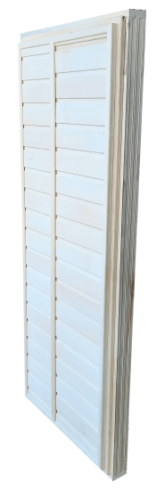 Дверь для бани деревянная липа 70x170 см двусторонняя