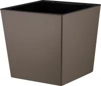 Горшок цветочный Ingreen Cube 18.4x17.7x17.7 см v4.2 л пластик французский платан