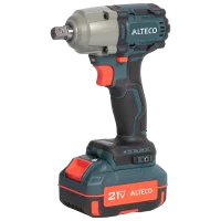 Гайковерт аккумуляторный ударный бесщеточный Alteco CIW 21-500 BL, 21 В Li-ion 1x4 Ач