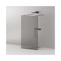 Душевая перегородка Cezares LIBERTA-L-2-100-GR-NERO