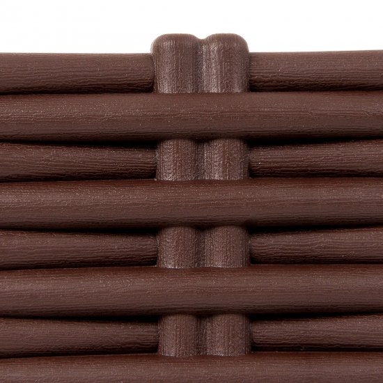 Ограждение Лоза 230x19 см цвет коричневый